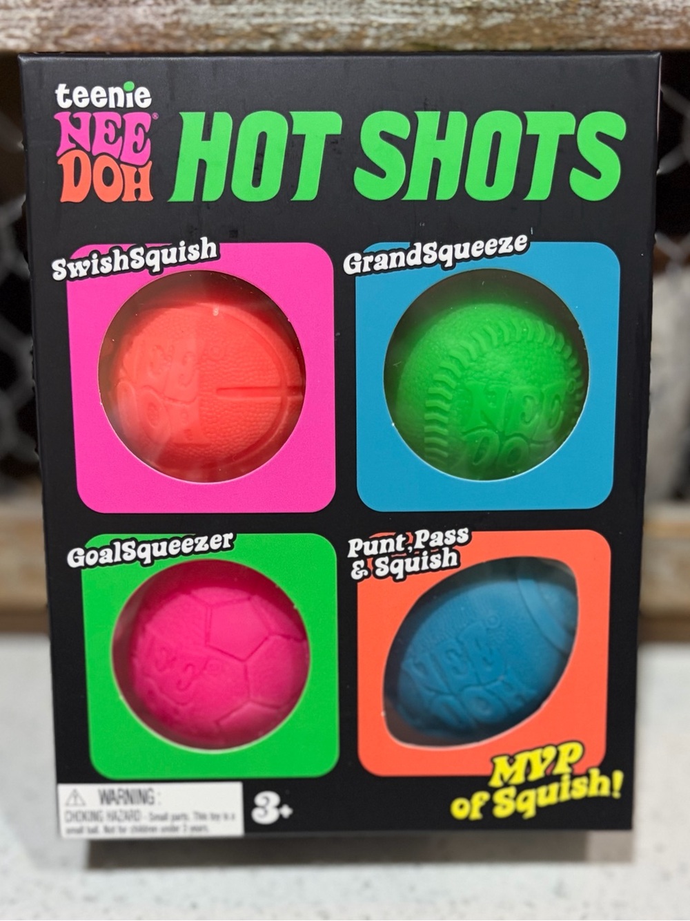 Authentic Teenie Needoh Hot Shots Pack